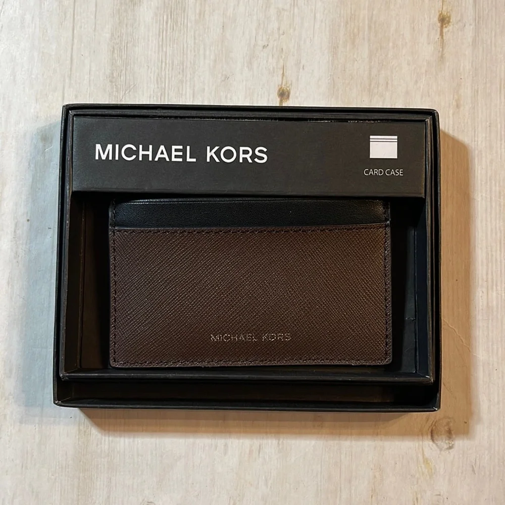 Michael Kors Andy Card Case in Java